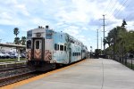 Bombardier Bilevel Cab Car # 502 trailing on Train # P681